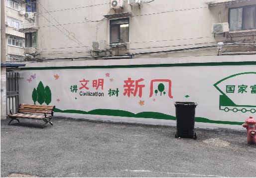 南县社区墙绘